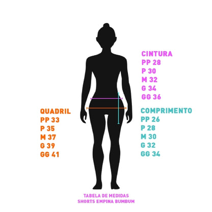 Shorts Empina Bumbum Rouge