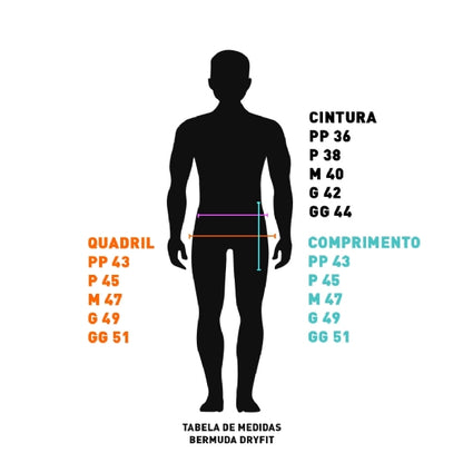 Bermuda Dryfit Verde Militar