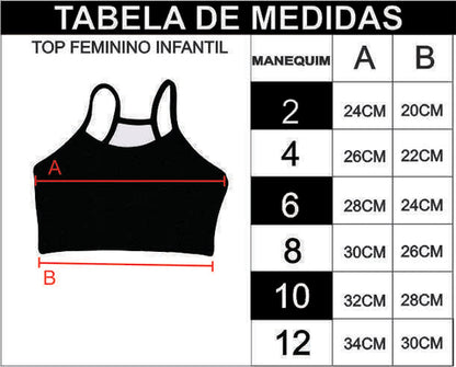 Top Infantil Camouflage Ice