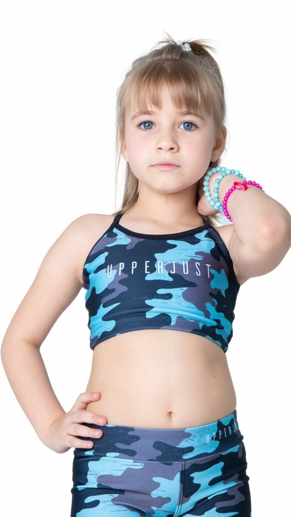 Top Infantil Camouflage Ice