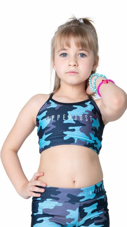 Top Infantil Camouflage Ice
