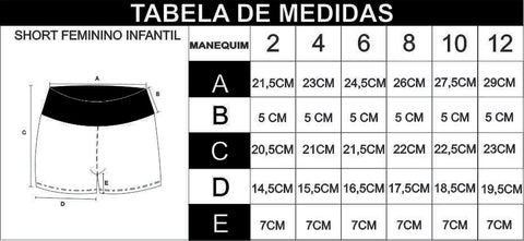 Short Infantil Camouflage Ice